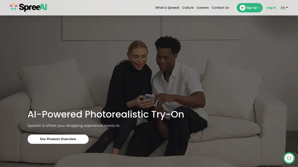 SpreeAI website