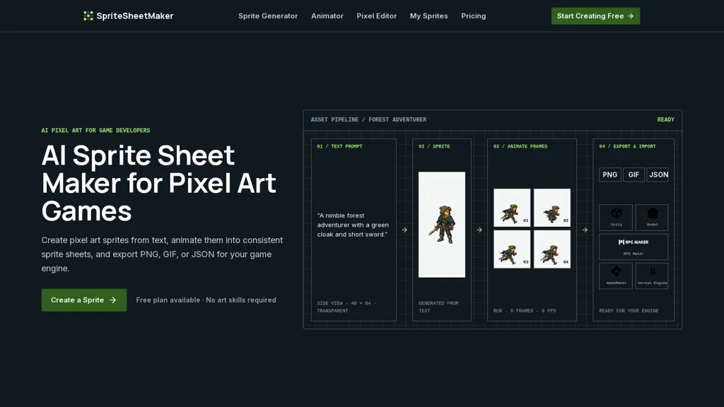 SpriteSheetMaker screenshot