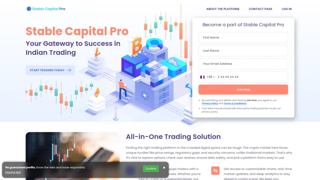 Stable Capital Pro AI tool screenshot