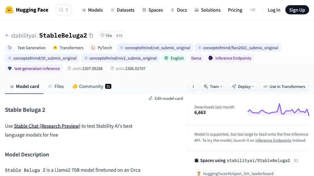 StableBeluga2 StableBeluga2