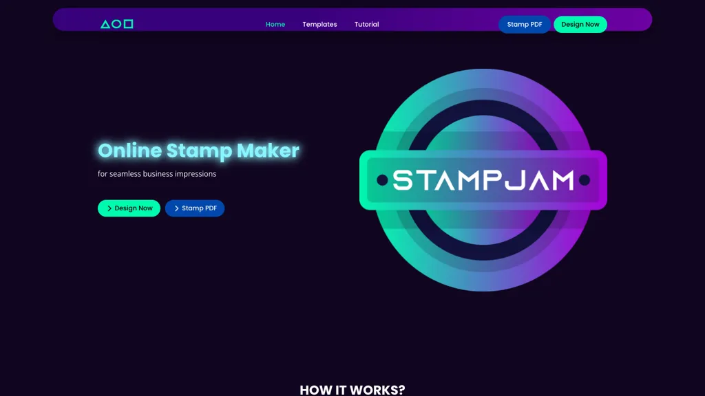 StampJam website