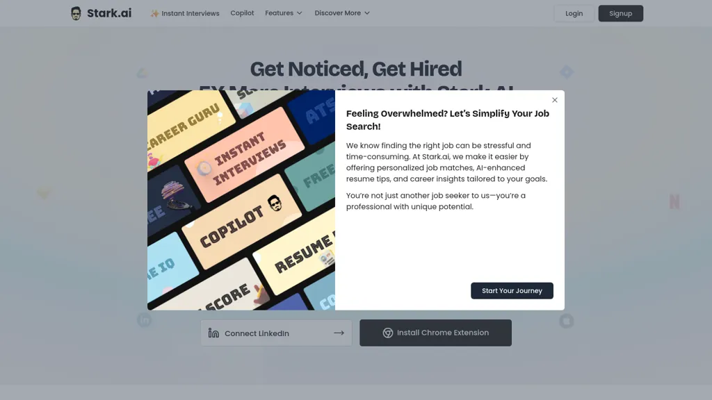 Stark AI website