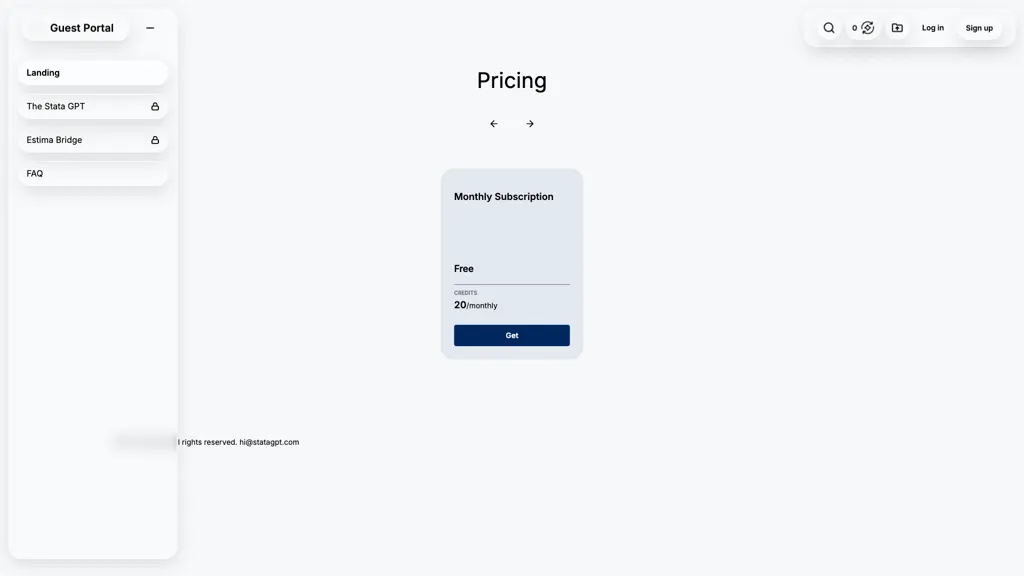 STAT.AI AI tool screenshot