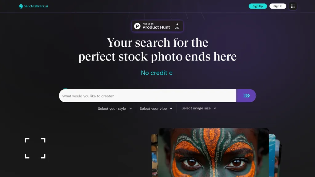 StockLibrary.ai website