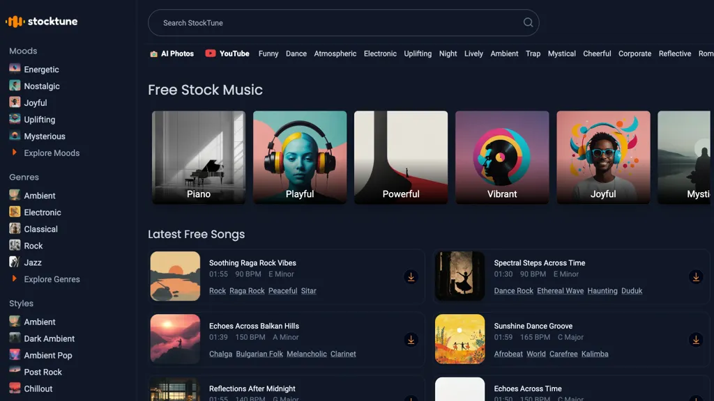 Stocktune website