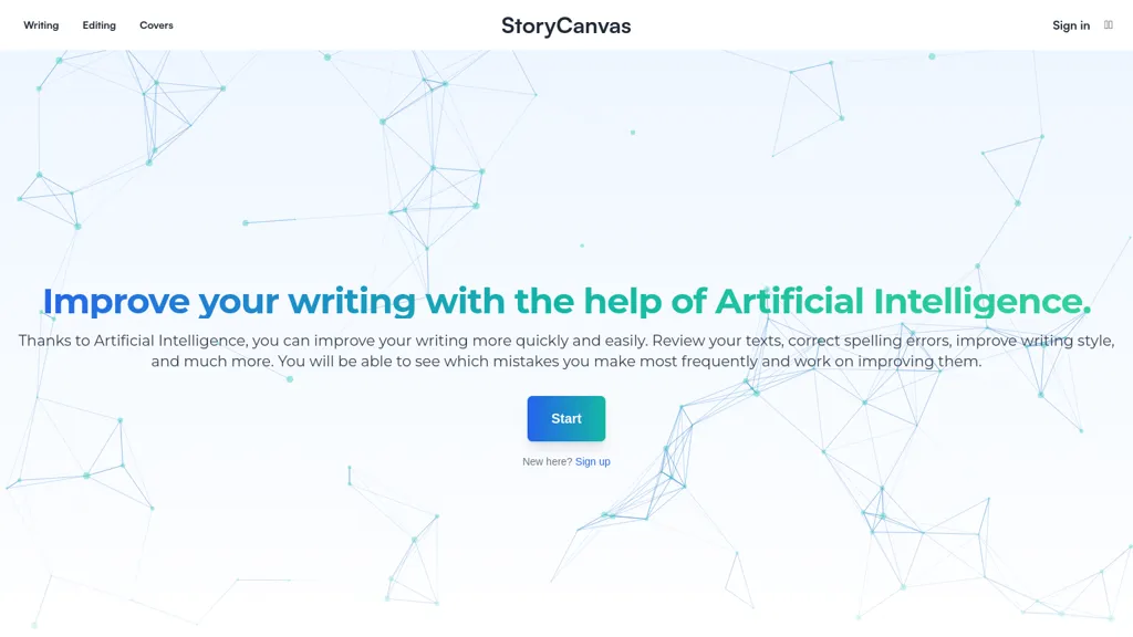 StoryCanvas website
