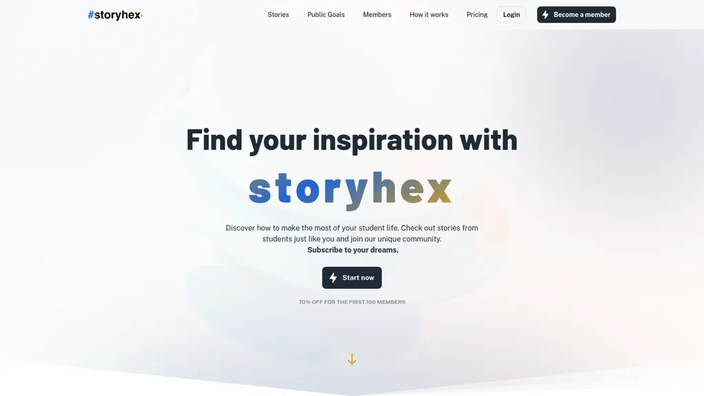 Storyhex website