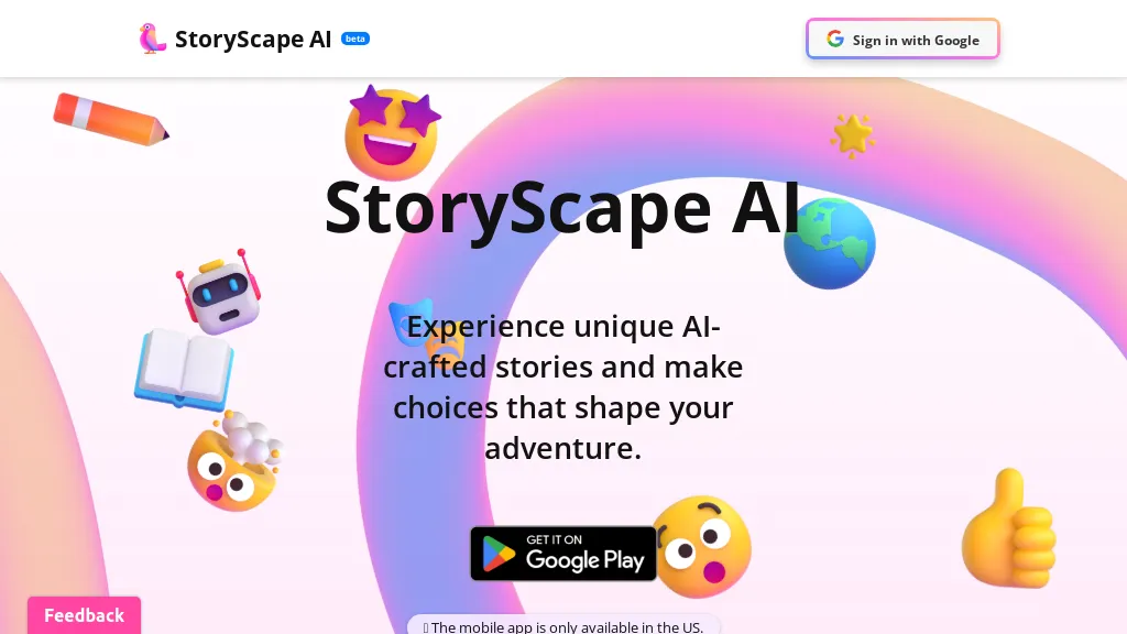 StoryScape website