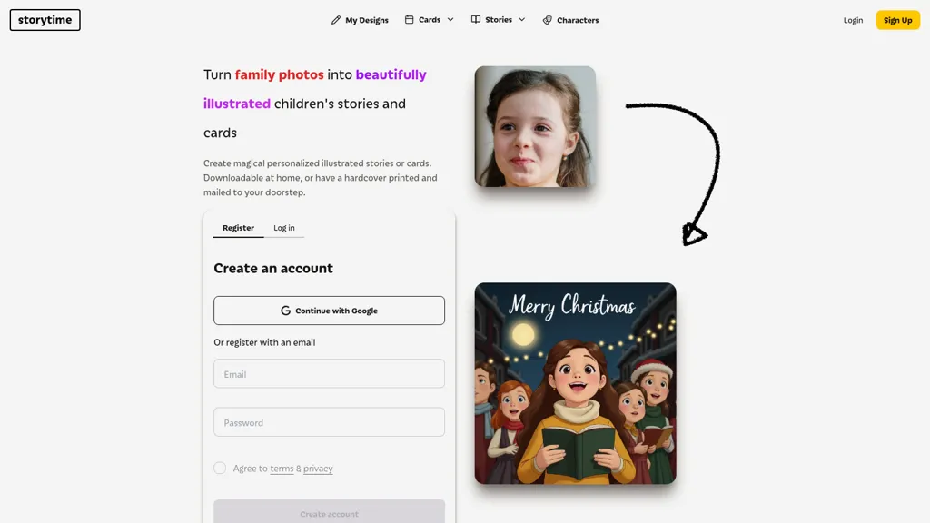 Storytime website