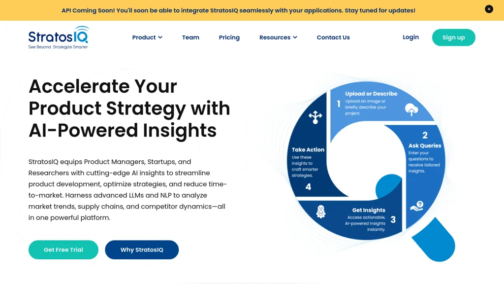 StratosIQ website