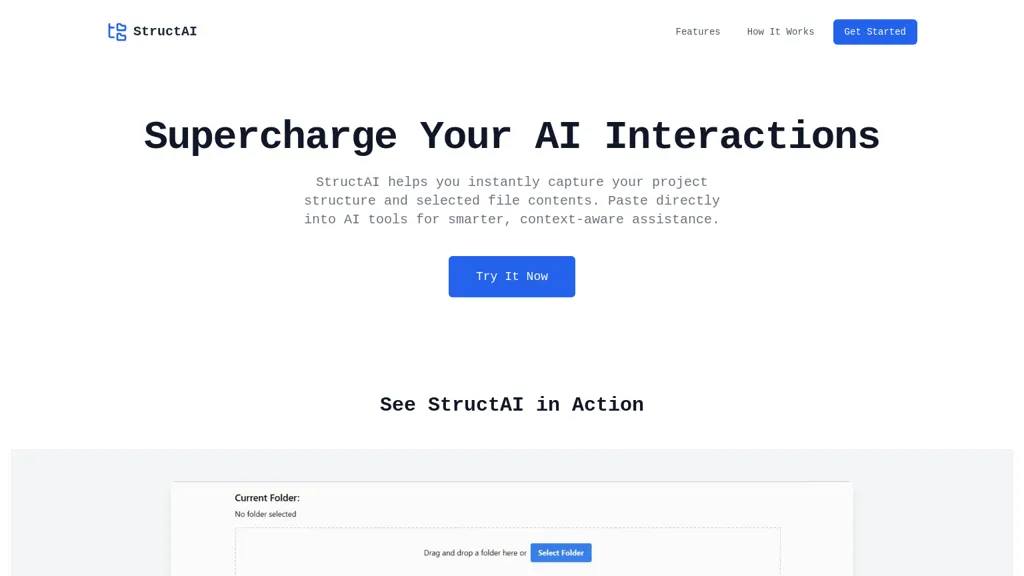 Struct2AI website