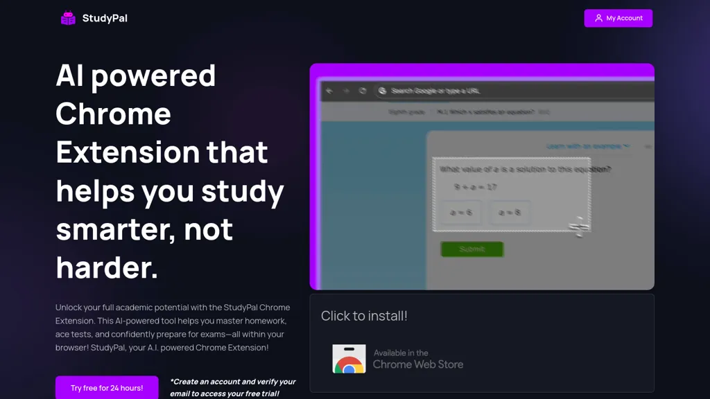 StudyPal website