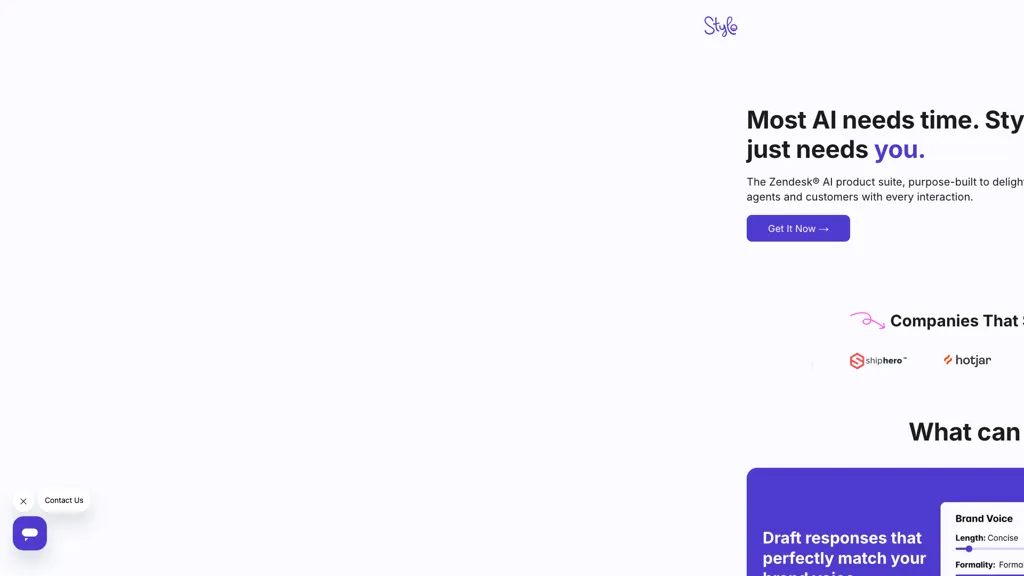 Stylo AI tool screenshot
