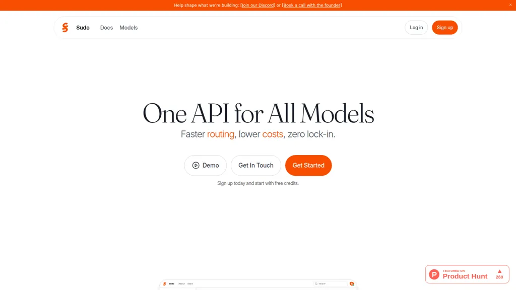 Sudo AI AI tool screenshot