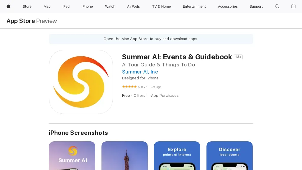 Summer AI website