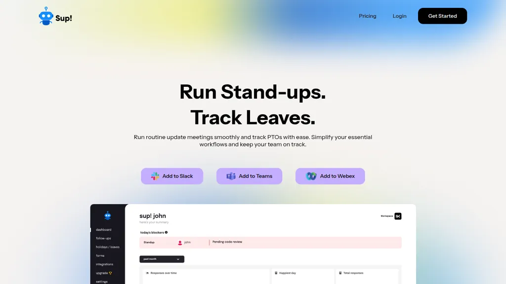 supbot.com AI tool screenshot