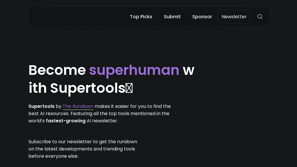SuperTools website