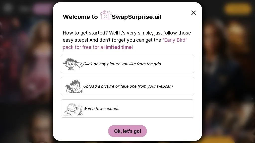 SwapSurprise - Fun face swap website