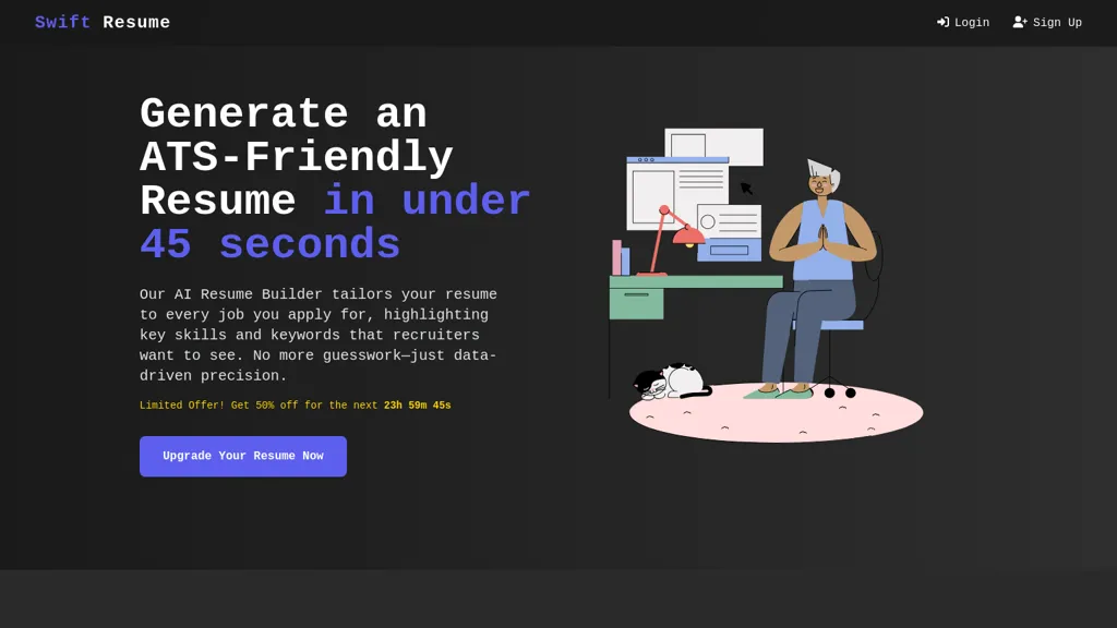 SwiftResume website