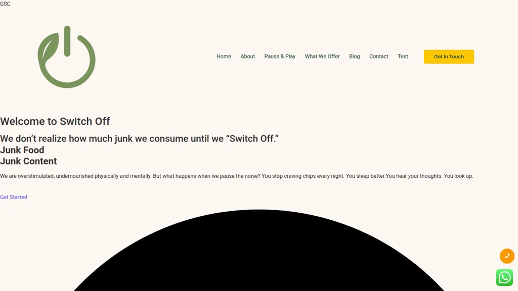 Switch Off AI tool screenshot
