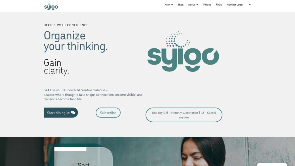 SYiGO AI tool screenshot