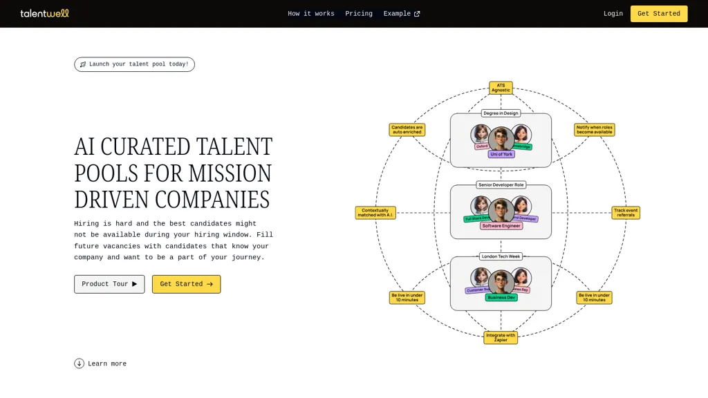 TalentWell website