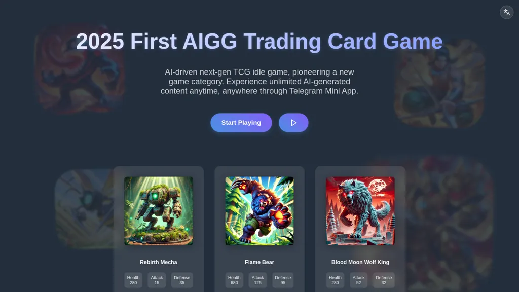 TCG website