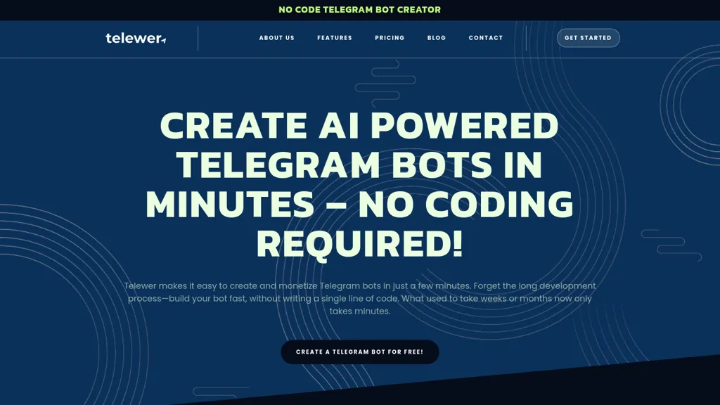 Telewer AI tool screenshot