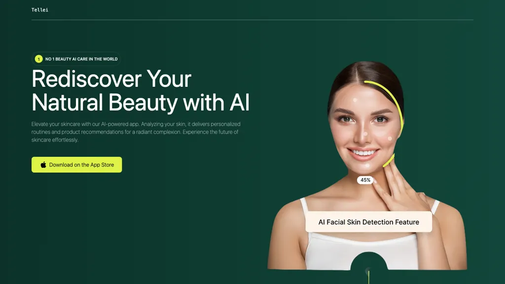 Tellei AI tool screenshot