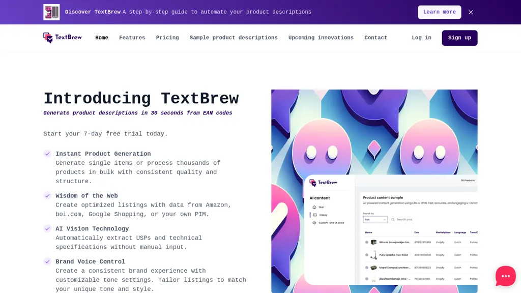 TextBrew alternatives and competitors