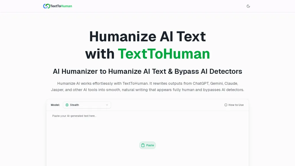 TextToHuman alternatives and competitors