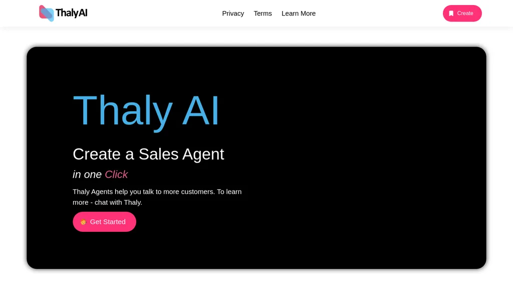 Thaly website