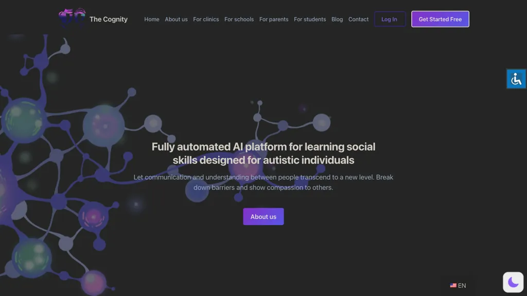 The Cognity AI tool screenshot