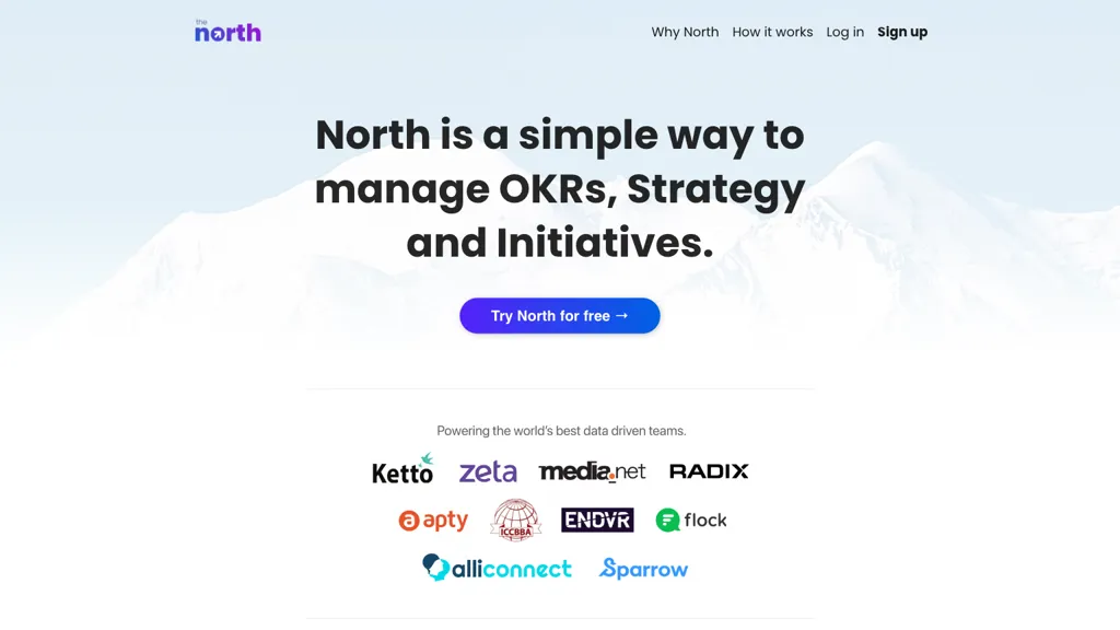 The North website