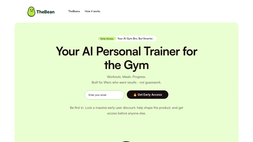 TheBean.AI AI tool screenshot