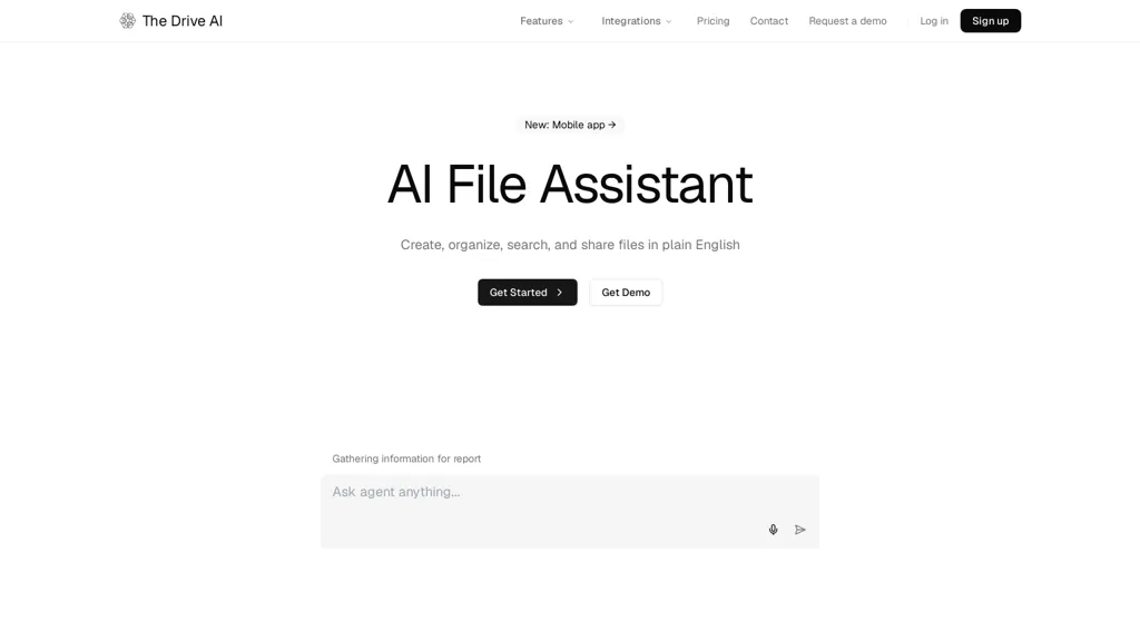 TheDrive AI AI tool screenshot