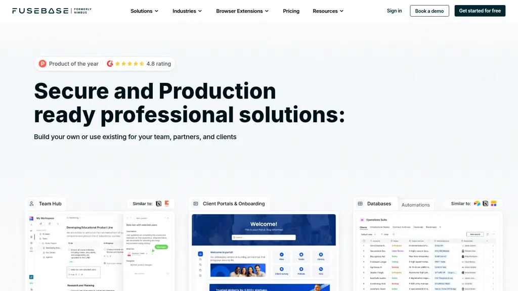 FuseBase alternatives and competitors