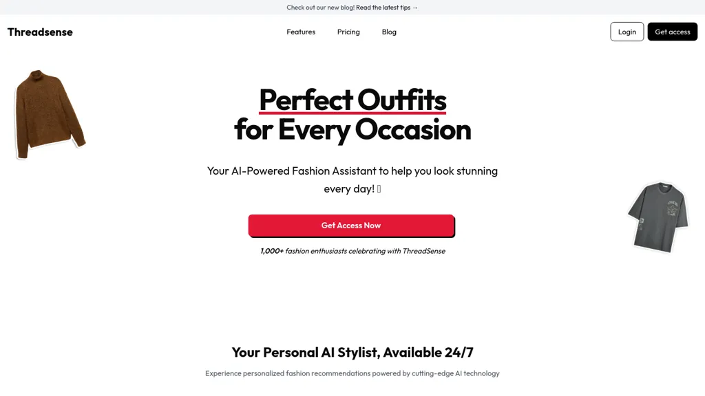 Threadsense website