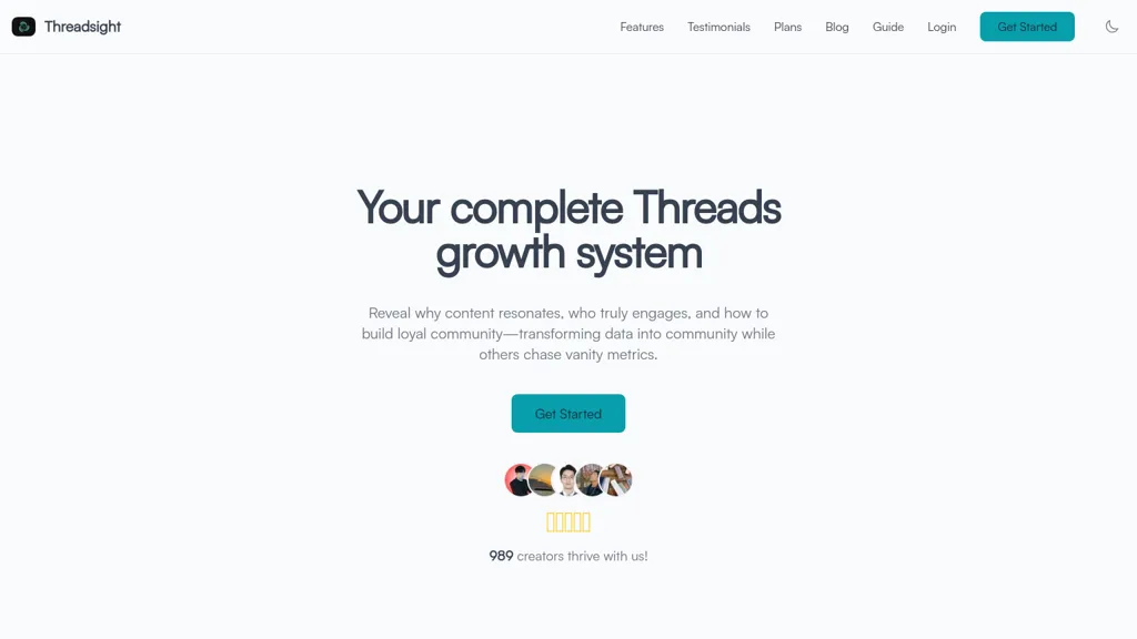 Threadsight AI tool screenshot