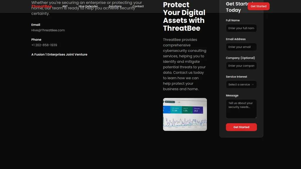 ThreatBee AI tool screenshot