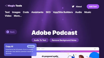 Adobe Podcast image