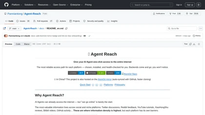 Agent Reach website image