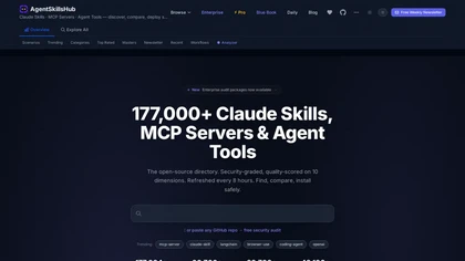 AgentSkillsHub website image