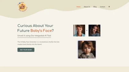 AI Baby Face Generator image