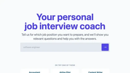 AI Interview Coach image