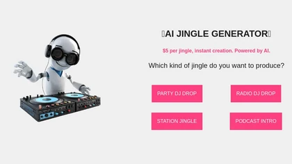 AI Jingle Generator image