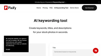 AI Keywording Tool image