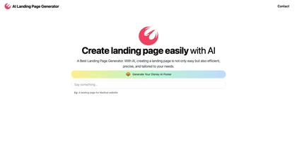 Landing Page Generator image