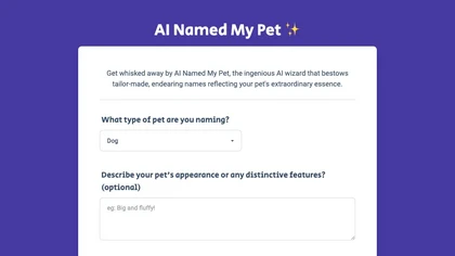 AI Named My Pet image