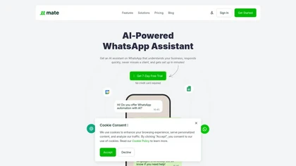 AI-Powered WhatsApp Assistant image